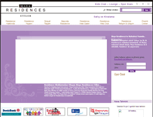 Tablet Screenshot of mayaresidences.com